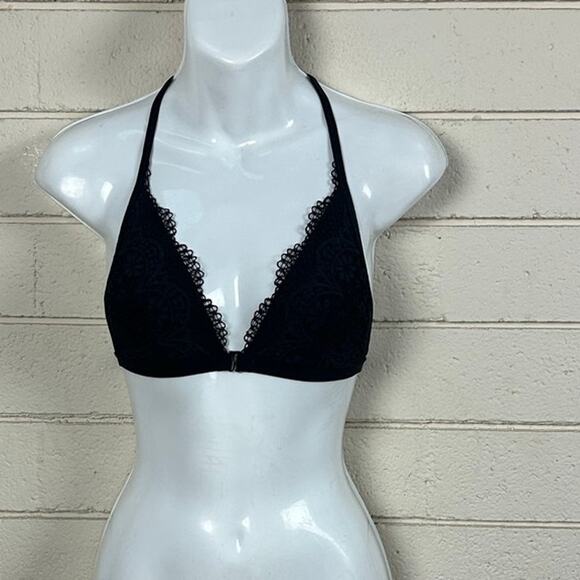 Victoria's Secret Black Lace Bralette size Small - Picture 7 of 8